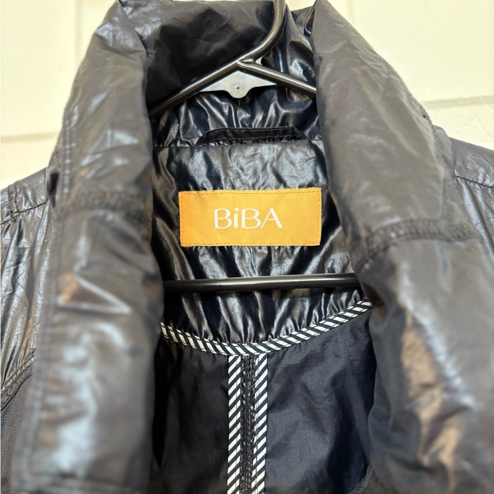 Biba windbreaker. Purchased in Germany. Navy.